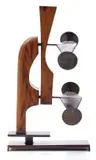 Mickey Korzennik, Adornment, machined wood and steel construction