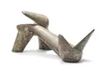 Reclining Figure by Edoardo Villa, bronze with a golden brown patina, sold Nov 2018