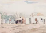 By Henley on Klip by Jacobus Hendrik Pierneef, pencil and watercolour on paper, offered Nov 2018
