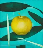 Alexis Preller, Apple II, intaglio, oil on fibreglass