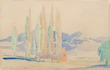 Fouriesburg OVS by Jacobus Hendrik Pierneef, watercolour and pencil on paper, offered Jun 2018