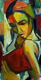 Hennie Niemann jnr, Woman Reading