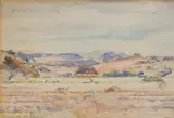 Paardefontein District by Jacobus Hendrik Pierneef, watercolour and pencil on paper, offered Jun 2018