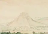 Graaff-Reinet by Jacobus Hendrik Pierneef, watercolour and pencil on paper, offered Jun 2018