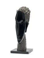 African Queen by Anton Smit, marble dust, mounted on a marble base, sold Jun 2018