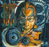 Portrait by Alexis Preller, oil on canvas laid down on card, sold Jun 2018