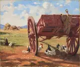 Willem Hermanus Coetzer, Wagon and Chickens