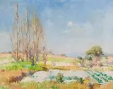 Autumn Landscape by Gregoire Boonzaier, oil on canvas, sold Jun 2018