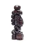 Hannes Harrs, Totem, carved wood