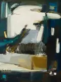 Hannatjie van der Wat, Gateway, oil on board