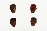 Joachim Schönfeldt, The Model Men (Four Faces)