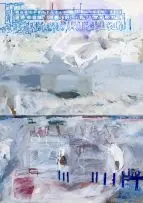 Terence King, Littoral, acrylic on paper