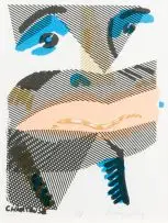 Performers, six by Robert Hodgins, lithograph, sold Jun 2018