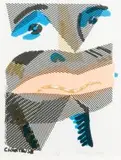 Robert Hodgins, Performers, six, lithograph