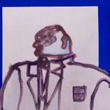 Robert Hodgins, A Portrait for the Boardroom, oil on canvas