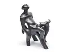 Sydney Kumalo, Figure on a Bull, bronze