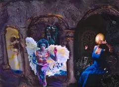 Tracey Rose, Lucie's Fur Version 1:1:1 - I' Annunciazione (After Fra Angelico) circa 1434, 2003, Lambda photograph