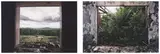 Guy Tillim, Leopold and Mobutu #8: the remains of Mobutu Sese Seko's palace at Gbadolite, diptych, 2003, archival pigment ink on 300g cotton paper