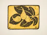 Erich Heckel, Feigen, Farblithografie auf ARCHES (Wasserzeichen)