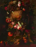 Auktion 368, Los 400 by Gaspar Peeter II Verbruggen, Öl auf Holz, sold Jan 2016