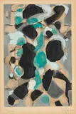Jean René Bazaine, Ohne Titel, Farbaquatinta auf Velin