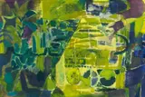 Joseph Fassbender, Rhodos II, 1961, Öl auf Karton