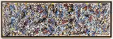 Jackson Pollock, Abstract Painting on Canvas, Enamel paint on canvas