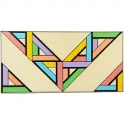 Judith Azur, Spectral Angles, 1974, oil on canvas