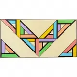 Judith Azur, Spectral Angles, 1974, oil on canvas