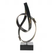Transformation in hyperspace by Manfred Karl Eberhardt, bronze, sold Jan 2021