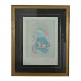 Dreams of a Horseman by Salvador Dalí, lithograph, sold Jun 2021