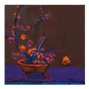 Henrietta Berk, Informal Balance, oil on canvas