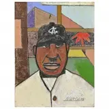 Richard Marshall Merkin, Rube Foster, 2004, oil on canvas