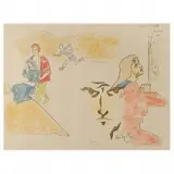 Jean Cocteau, Untitled, 1956, lithograph