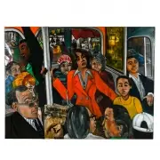 Nancy Calef, Art Reality, 1998, oil