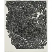 Untitled by Bruce Conner, lithograph, sold Oct 2021