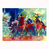 Churchill Downs by LeRoy Neiman, 1975, serigraph, sold Oct 2021