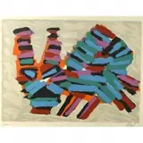 Karel Appel, Untitled, lithograph