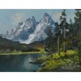 Alexander Dzigurski, Mountain Landscape