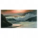 Maurice Meyers, Sunset Coves, oil on canvas