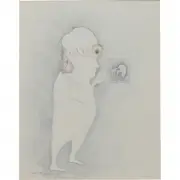 Leonora Carrington, Untitled, 1979, pencil