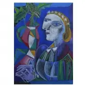 Mihail Chemiakin, After Picasso, 1986, pastel on paper