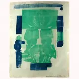 Robert Rauschenberg, Castle, from Romances, 1977, color silkscreen