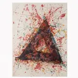 Untitled (SF 220) by Sam Francis, 1976, lithograph, sold Dec 2021