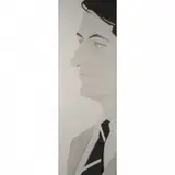 Alex Katz, John Ashbery, 1986, aquatint