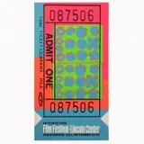 Andy Warhol, Lincoln Center Ticket, 1967, screenprint