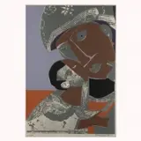 Romare Bearden, Mother and Child
