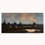 Heinie Hartwig, Evening Sky, 1989, oil on masonite