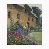 Kent Wallis, Edge of the Stone House, 2000, oil on canvas