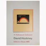 David Hockney, Plate 1, Hollywood Bowl Calif. from the portfolio of 6 A Hollywood Collection, 1965 offset lithograph in colors and lithograph in colors image: 15 x 13 inches, sheet: 30.25 x 22.25 inches, pencil